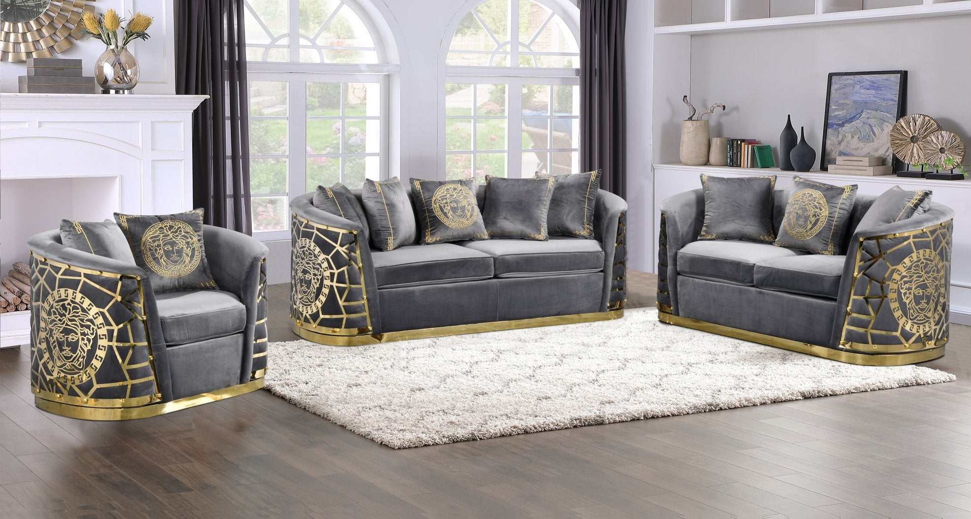VERSACE LIVING ROOM SET